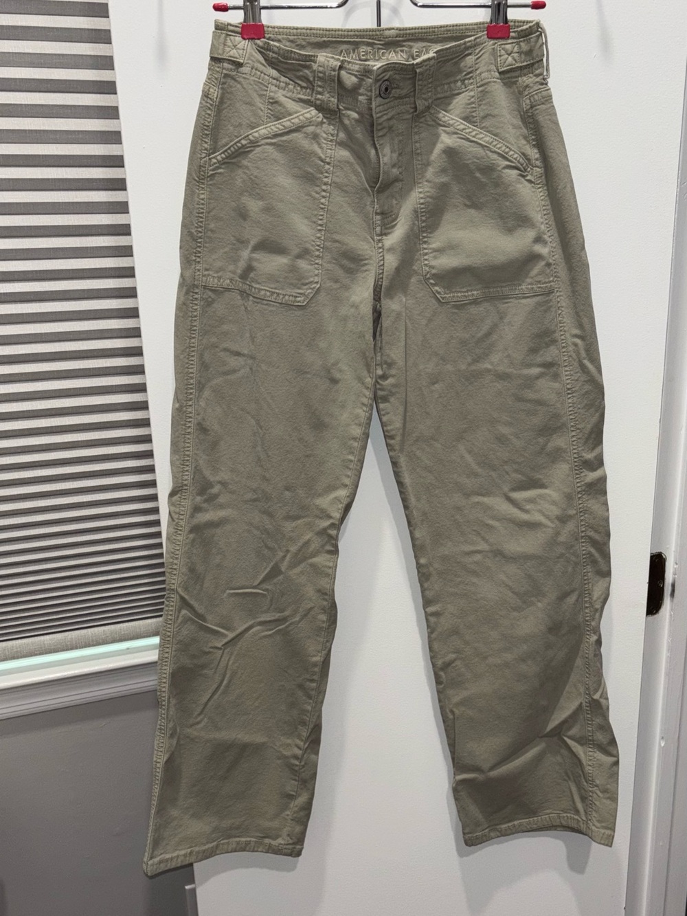American Eagle Outfitters Olive Cargo Pants - Woman’s
